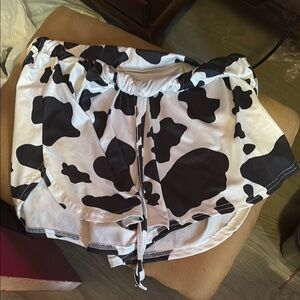 Cow Print Women's Shorts